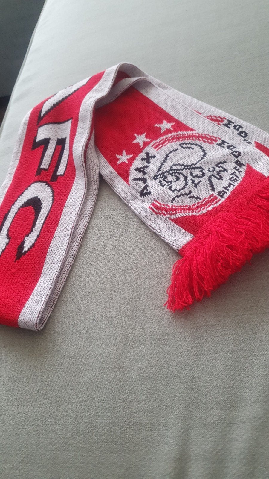 Nieuw  Ajax sjaal, Nieuw, Overige maten, Ophalen of Verzenden, Ajax