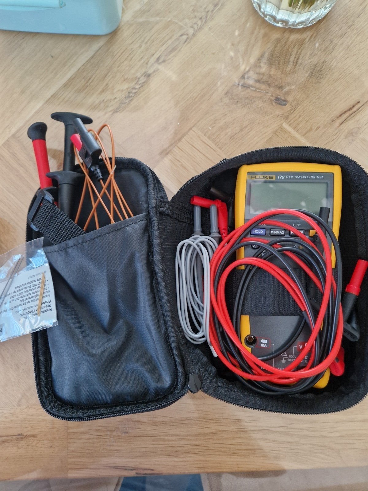 Fluke 179 True RMS Multim- Zgan - compleet!!, Ophalen of Verzenden, Zo goed als nieuw, Multimeter