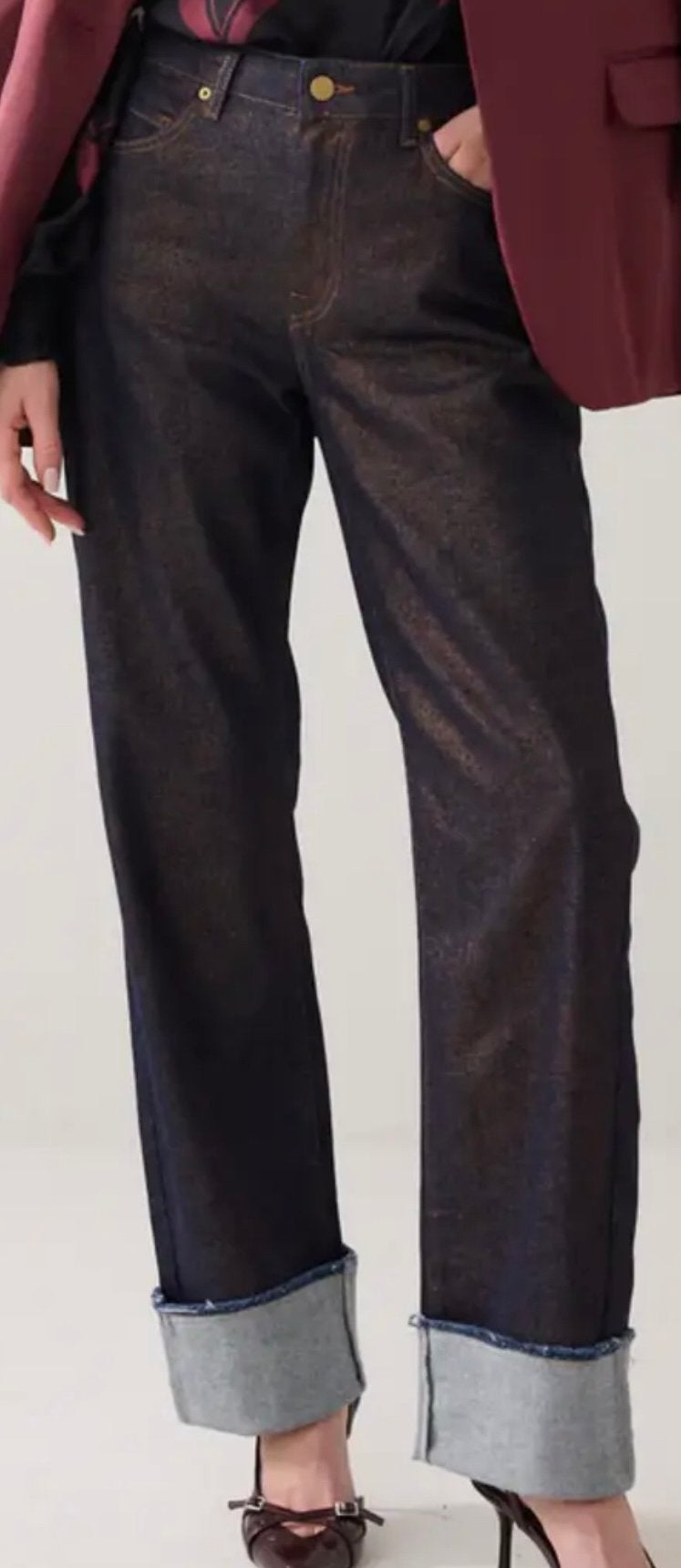 Summum blue daze jeans straight leg denim gold 42, Verzenden, Nieuw, Blauw, W33 - W36 (confectie 42/44)