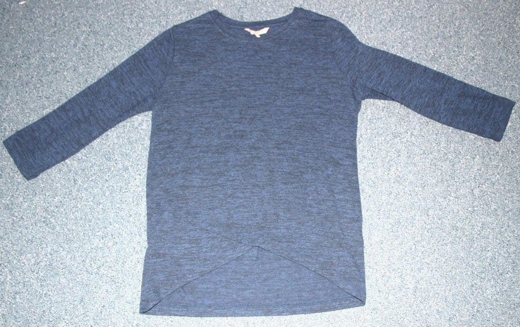 Mooie donkerblauwe dunne trui, Clockhouse, Maat XS = maat 34, Blauw, Ophalen of Verzenden, Zo goed als nieuw, Maat 34 (XS) of kleiner