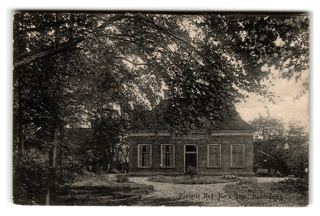 Hellendoorn, Pastorie Ned.Herv.gem., Verzenden, 1920 tot 1940, Ongelopen, Overijssel