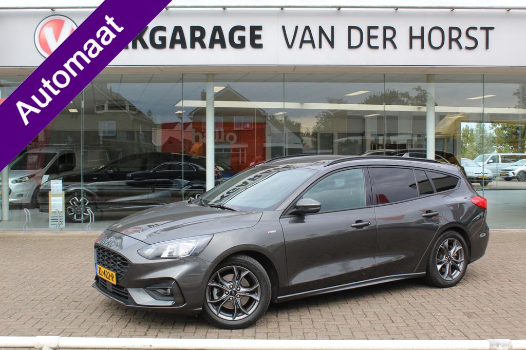 Ford FOCUS Wagon 1.0-125pk EcoBoost ST-Line AUTOMAAT ! Heel, 12 maanden, Stof, Gebruikt, 1331 kg