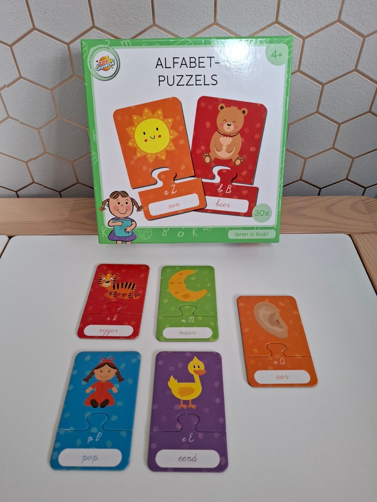 Alfabet Puzzels, Ophalen of Verzenden, Zo goed als nieuw, Taal en Lezen