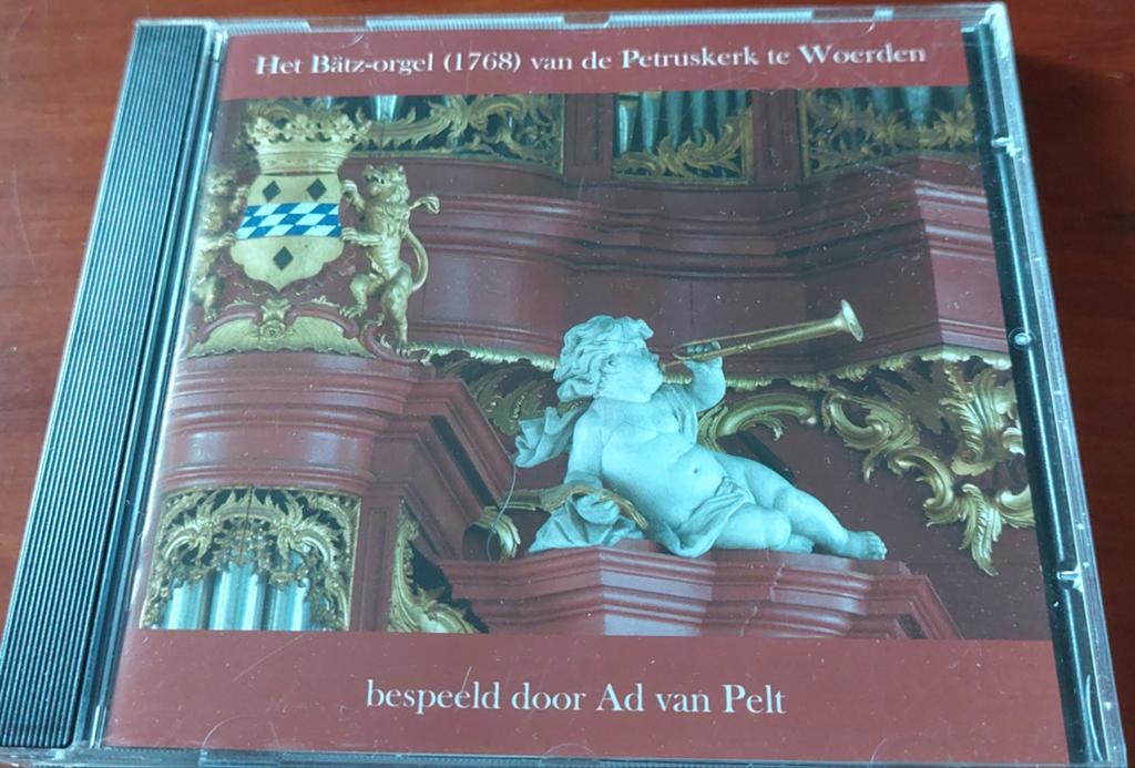 Het Bätz-orgel (1768) van de Petruskerk te Woerden CD, Ophalen, Barok, Zo goed als nieuw, Orkest of Ballet