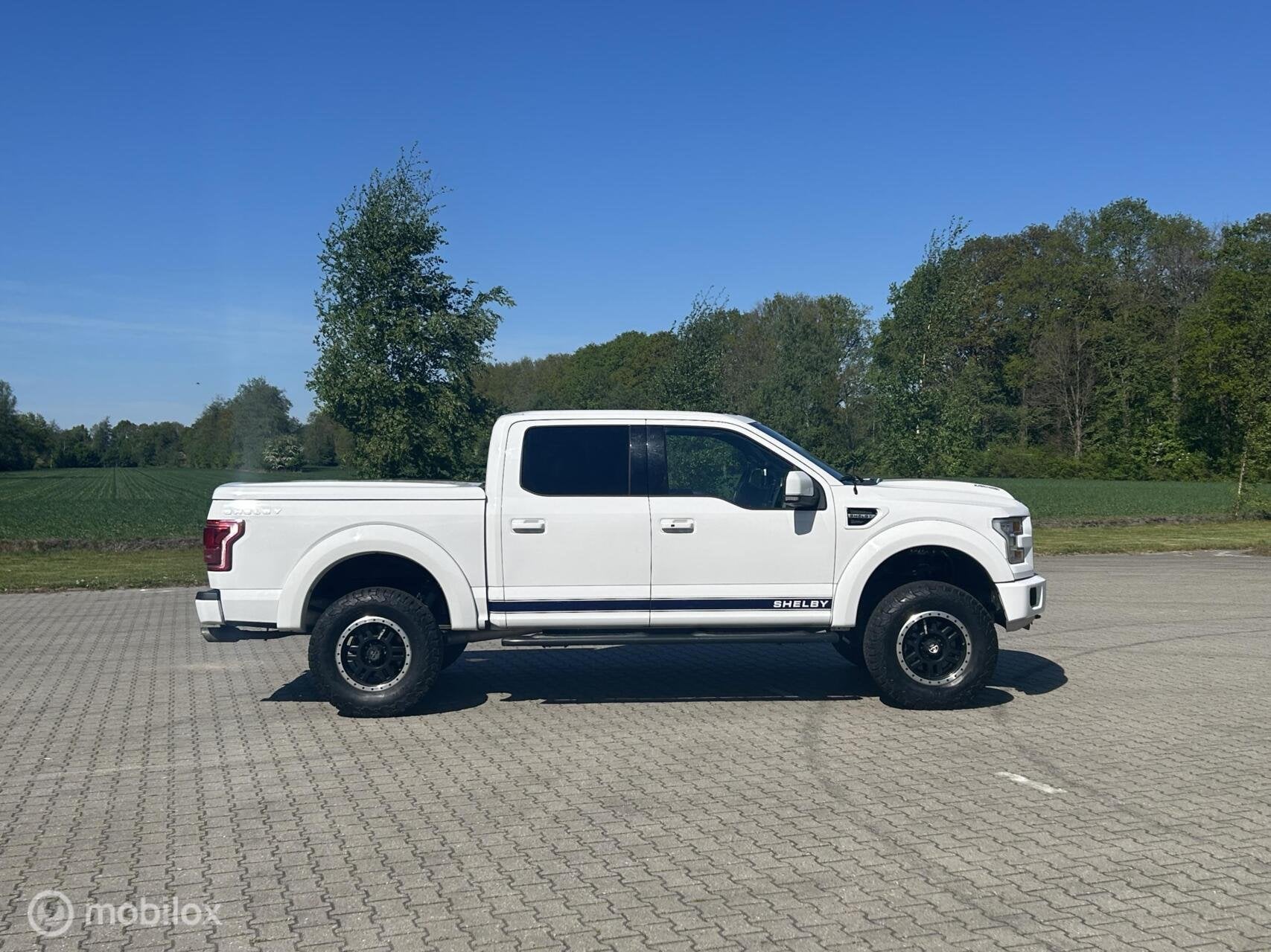 Ford F150 Shelby 5.0 V8 Supercharged 750pk Marge!, Automaat, Gebruikt, Wit, Leder