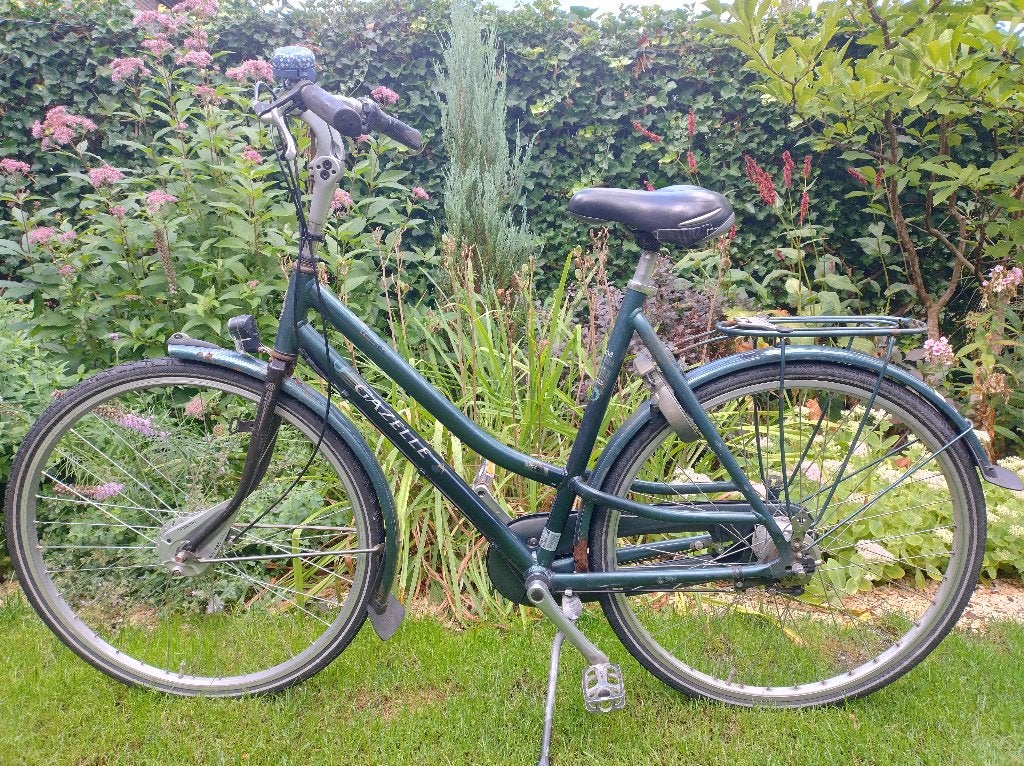 Gazelle dames stads fiets niet elektrisch, Ophalen, Versnellingen, Gazelle, Trommelrem