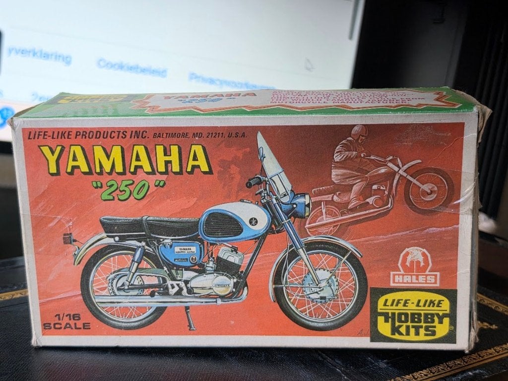 bouwset  Yamaha YDS-3 Catalina 250cc jaren 60, Overige merken, Nieuw, Ophalen of Verzenden, Groter dan 1:32
