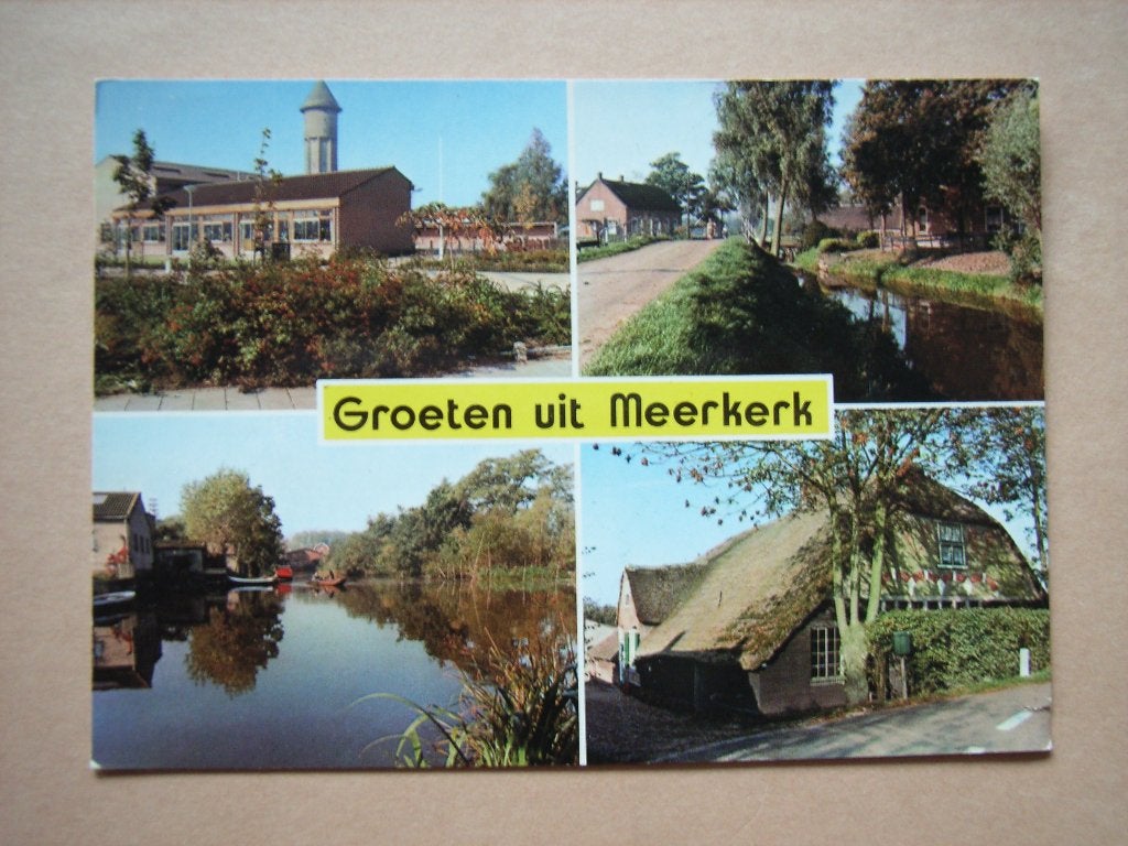 Meerkerk Groeten uit, Ophalen of Verzenden, 1960 tot 1980, Ongelopen, Utrecht