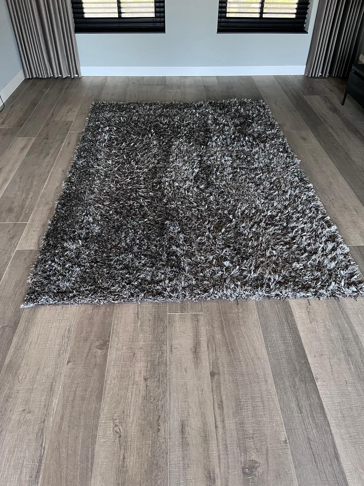 Vloerkleed Moon Charcoal 200x300 cm Protexx behandeld, Huis en Inrichting, Stoffering | Tapijten en Kleden, Ophalen, Zo goed als nieuw