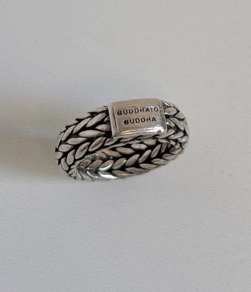 BUDDHA TO BUDDHA Ellen Zilver 925 ring  Maat 16, Ophalen of Verzenden, Dame, Zilver, Zilver
