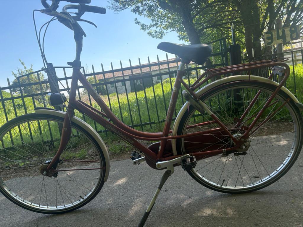 Eem nette Damesfiets, Ophalen