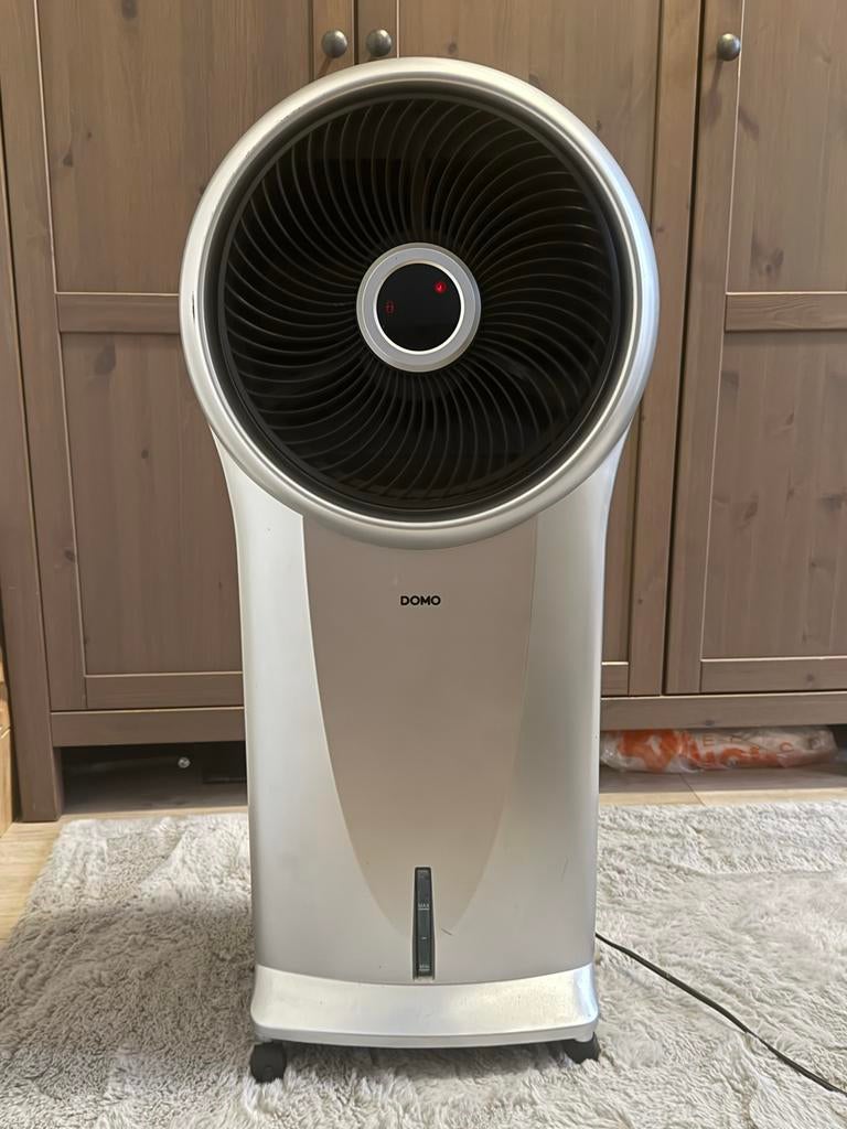 DOMO DO152A Mobiele Aircooler - 5.5L Waterreservoir & Timer, Ophalen, Gebruikt, Minder dan 60 m³, 3 snelheden of meer