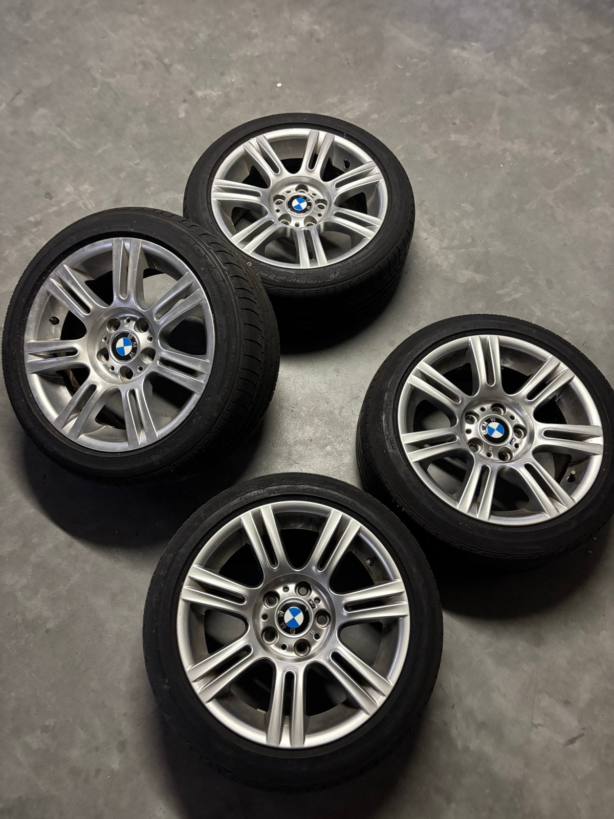 17 inch BMW e90 e91 e92 e93 velgen M styling 194 met banden, Auto-onderdelen, Banden en Velgen, Ophalen, Gebruikt, Banden en Velgen