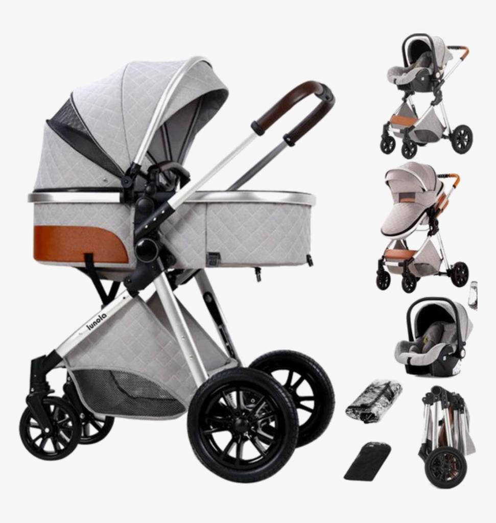 Lunola Nova kinderwagen 3 in 1, Kinderen en Baby's, Kinderwagens en Combinaties, Met autostoeltje, Nieuw, Combiwagen, Ophalen
