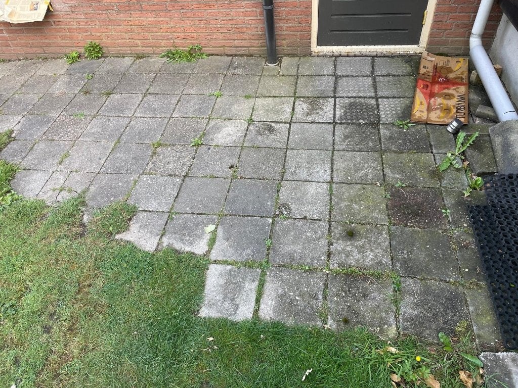 Tegels, Tuin en Terras, Tegels en Klinkers, Ophalen, Gebruikt, 10 m² of meer, Beton