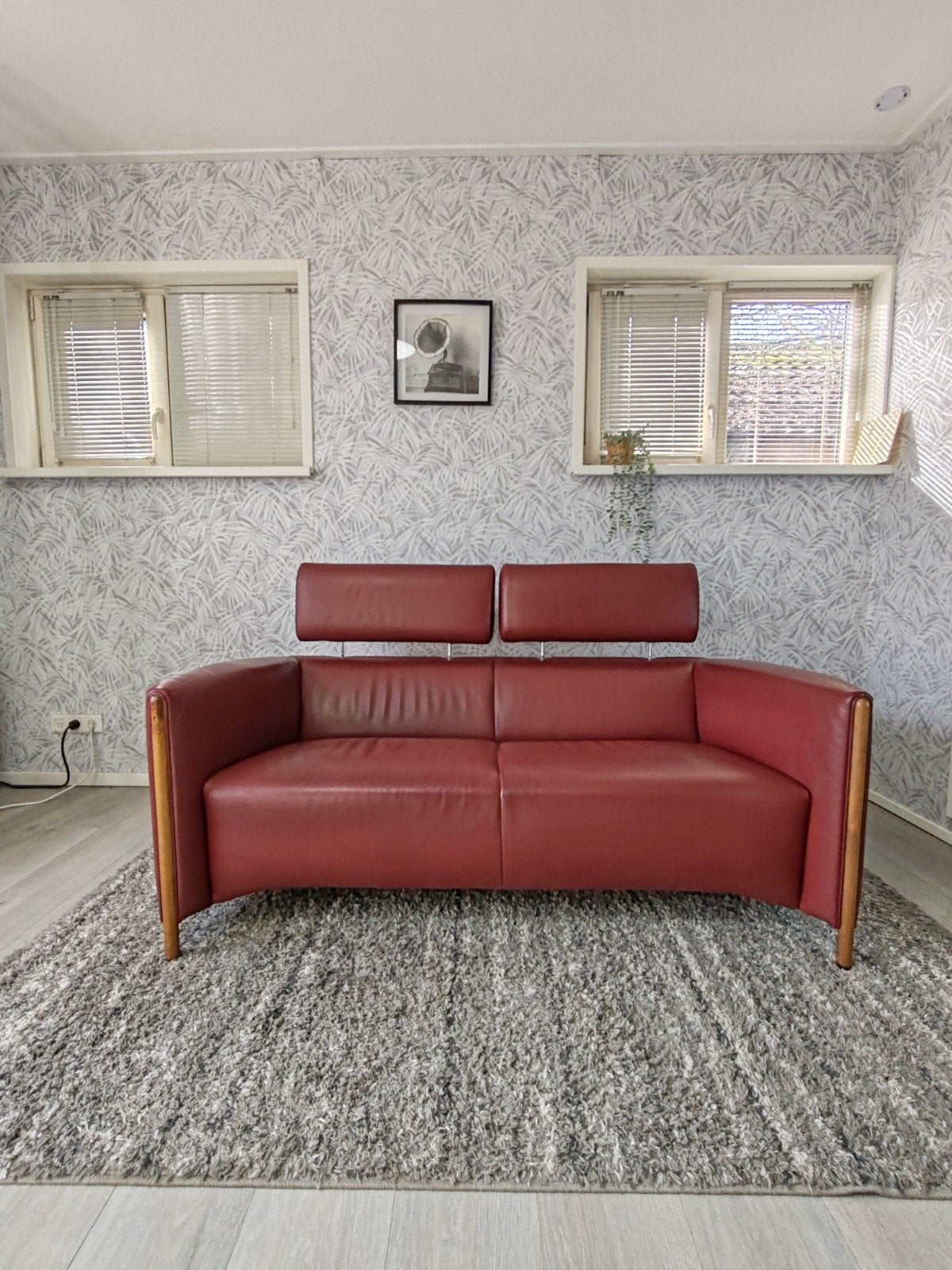 Leolux Goncharov leren design bank, Nvr, Nvr, 150 tot 200 cm, Ophalen of Verzenden