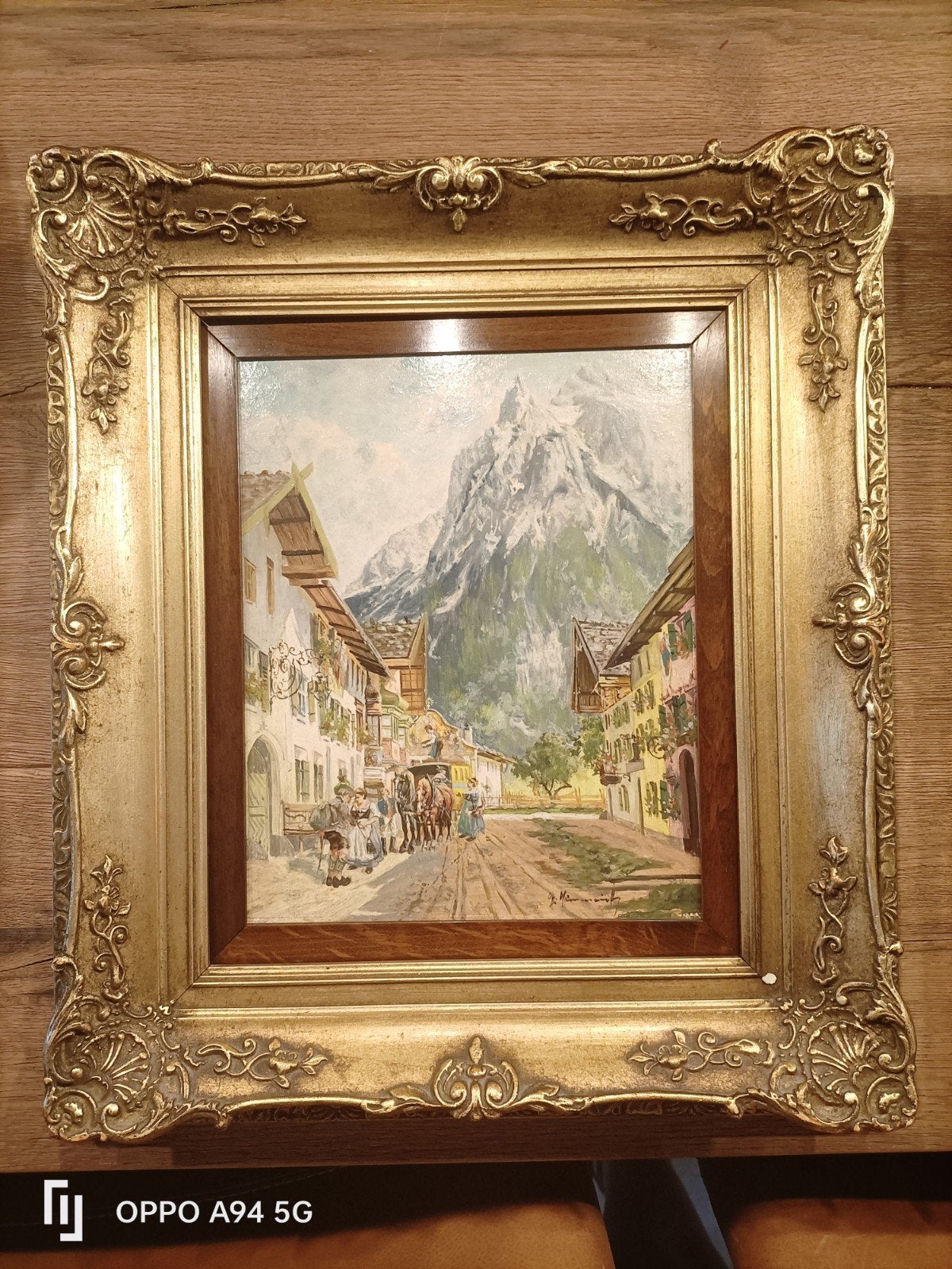 Oud Schilderij:, Ophalen of Verzenden