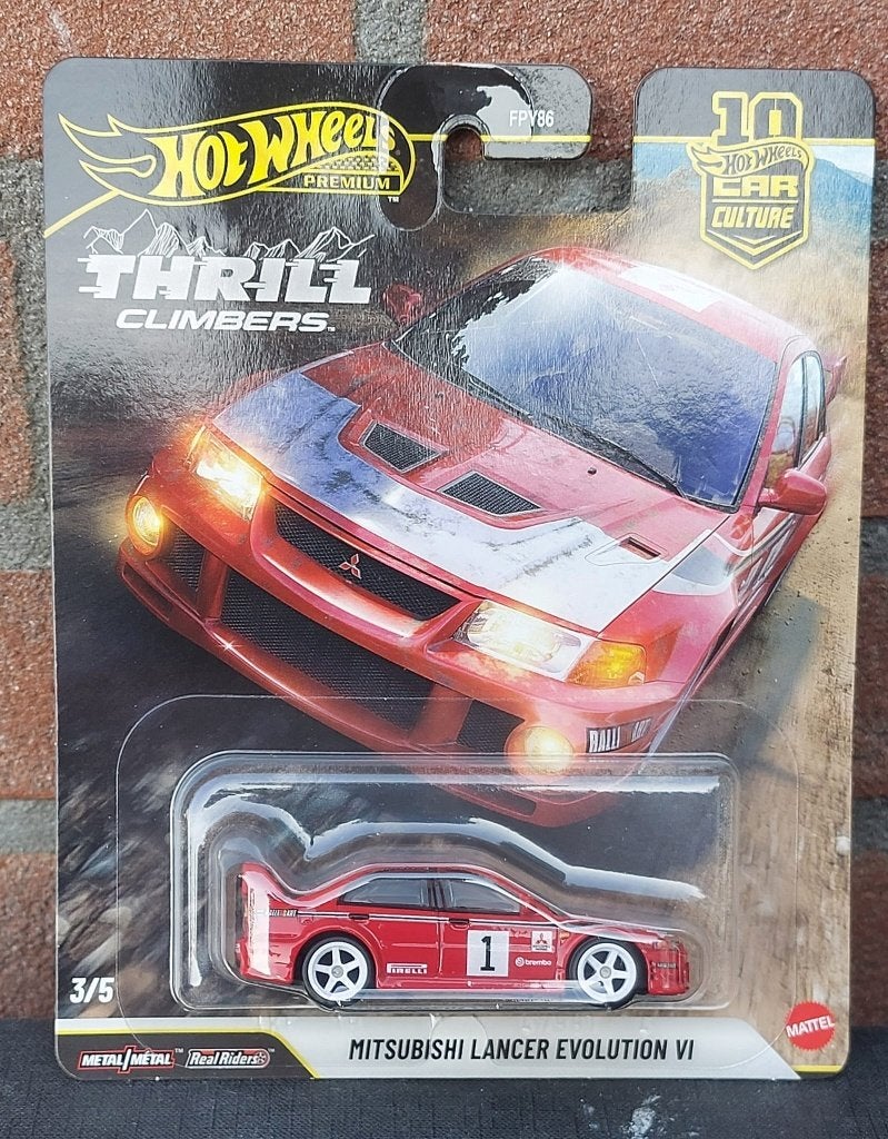 Hot Wheels  1/64 Mitsubishi Lancer Evolution VI #1, JKF19, Auto, Gondel 1 Amstelveen, Nieuw, Ophalen of Verzenden