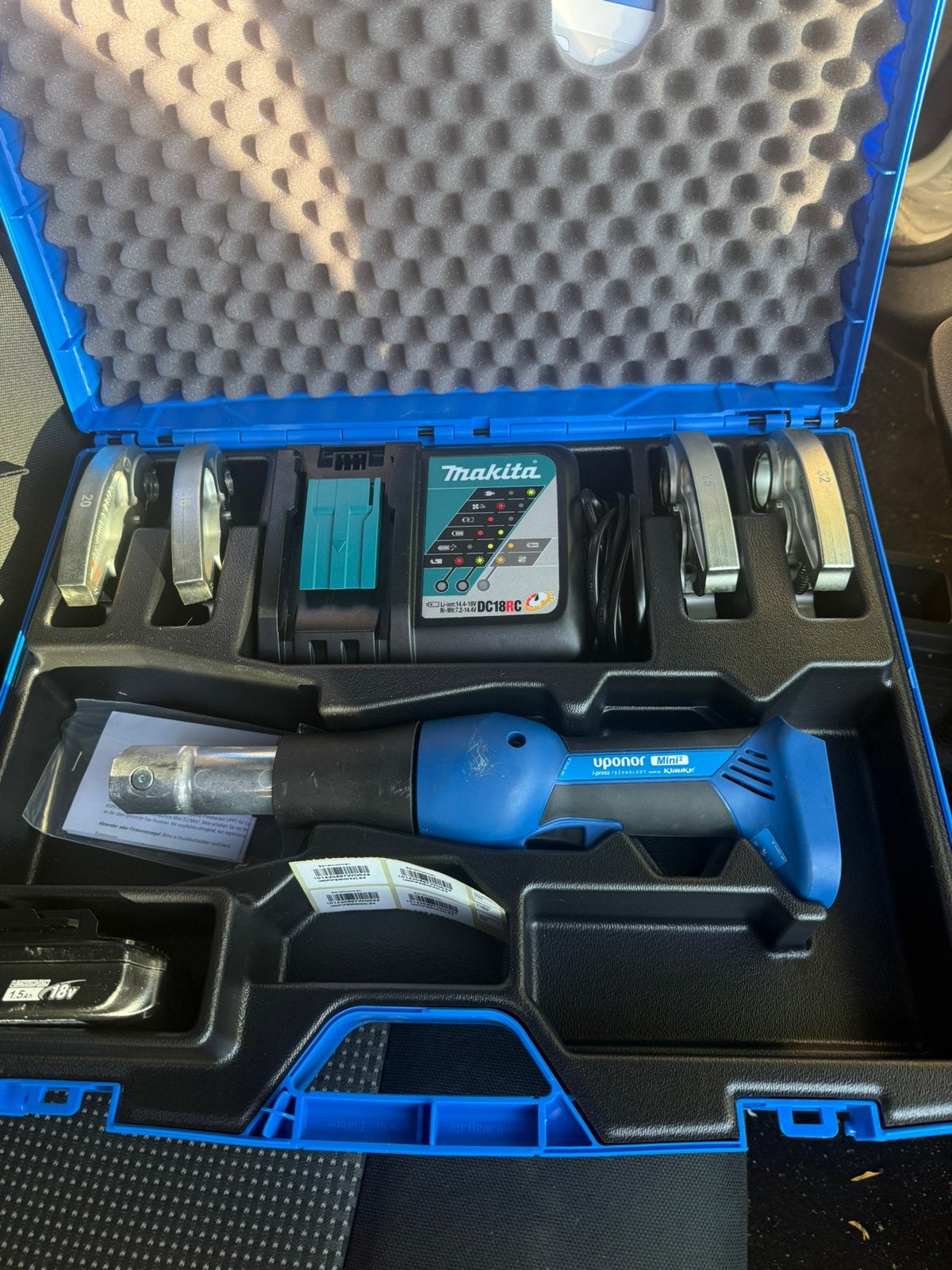 Uponor persmachine persapparaat NIEUW!, Ophalen of Verzenden, Nieuw