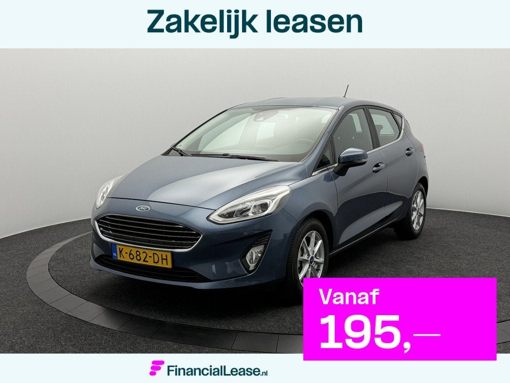 Ford Fiesta 1.0 EcoBoost Titanium | Full-Led | Carplay&Andro, Auto's, Ford, Bedrijf, Lease, Financial lease, Fiësta, ABS, Airbags