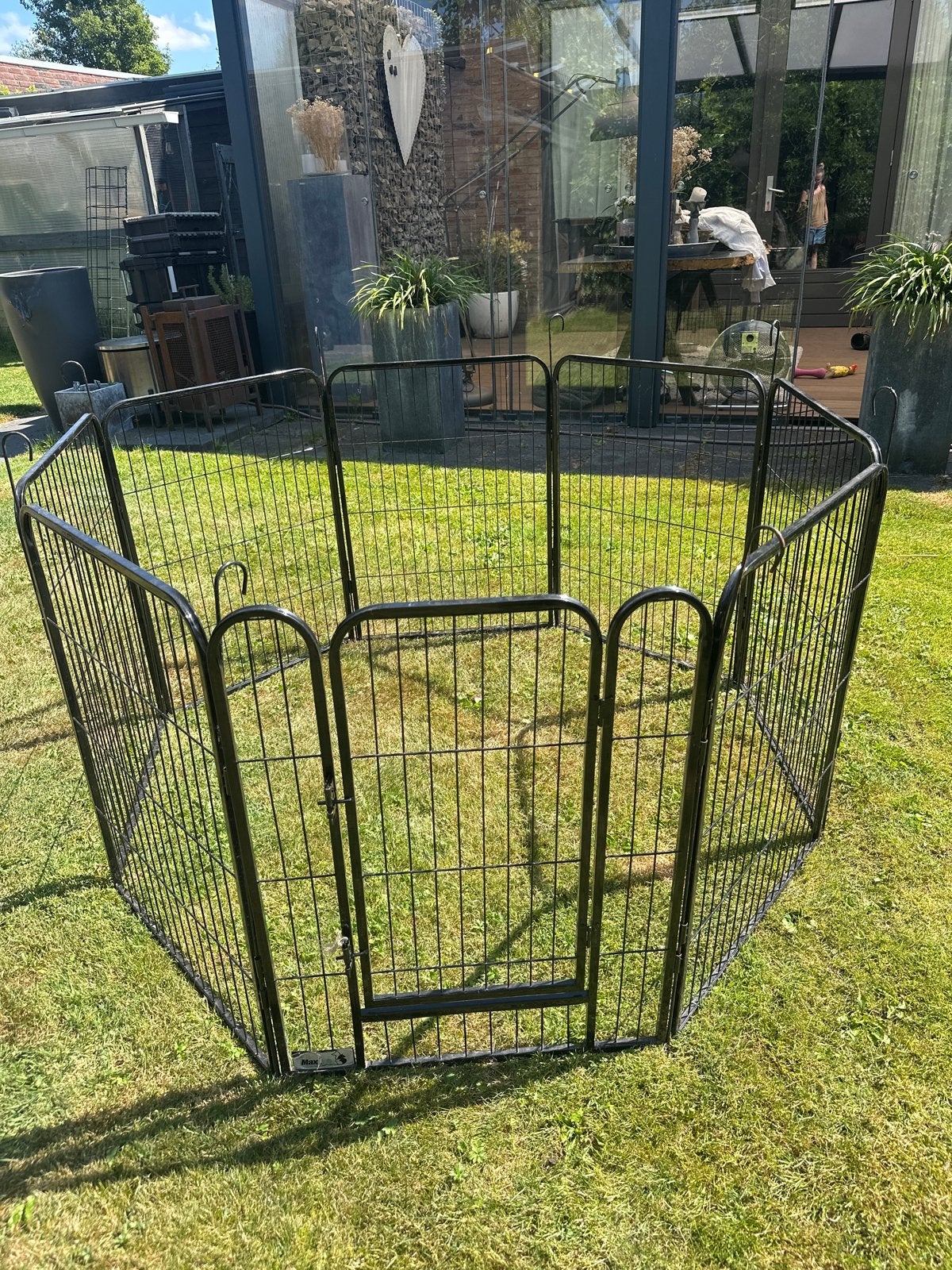 Puppyren 80cm hoog, Dieren en Toebehoren, Hondenbenches, Ophalen, Gebruikt