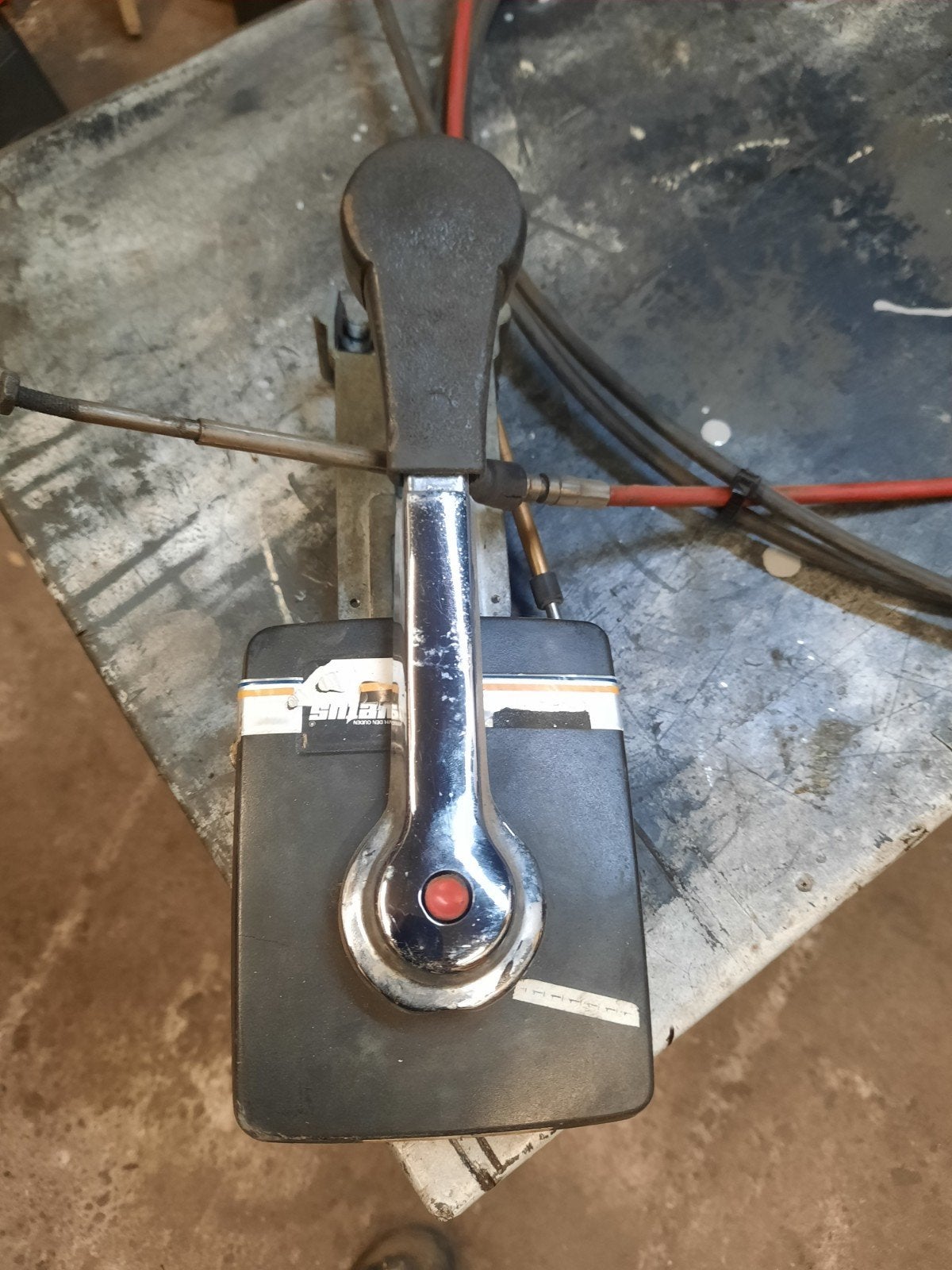 Buitenboordmotor schakelkast met kabels, Ophalen of Verzenden