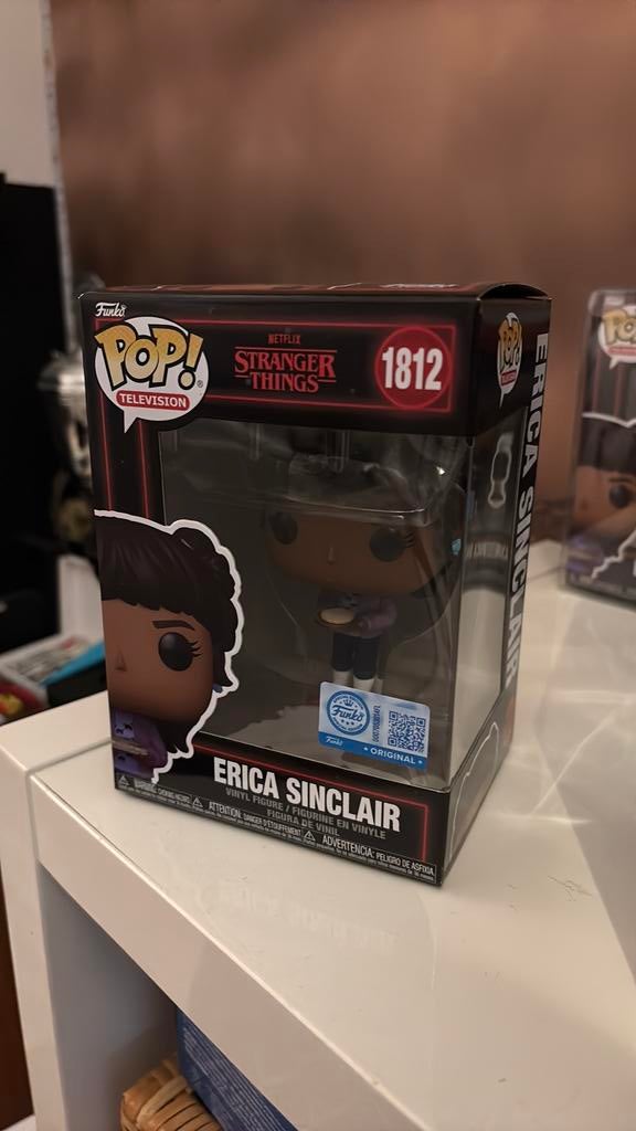 Funko pop Erica Sinclair Stranger things 1812, Verzamelen, Poppetjes en Figuurtjes, Ophalen, Nieuw