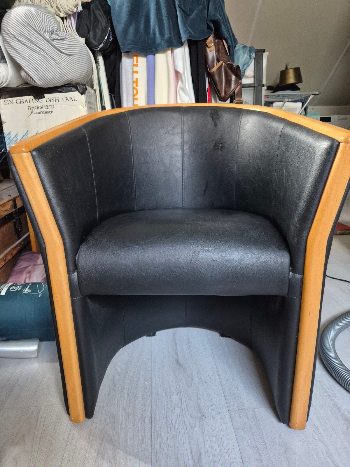 Lederen cabriolet style 2 stuks, Ophalen
