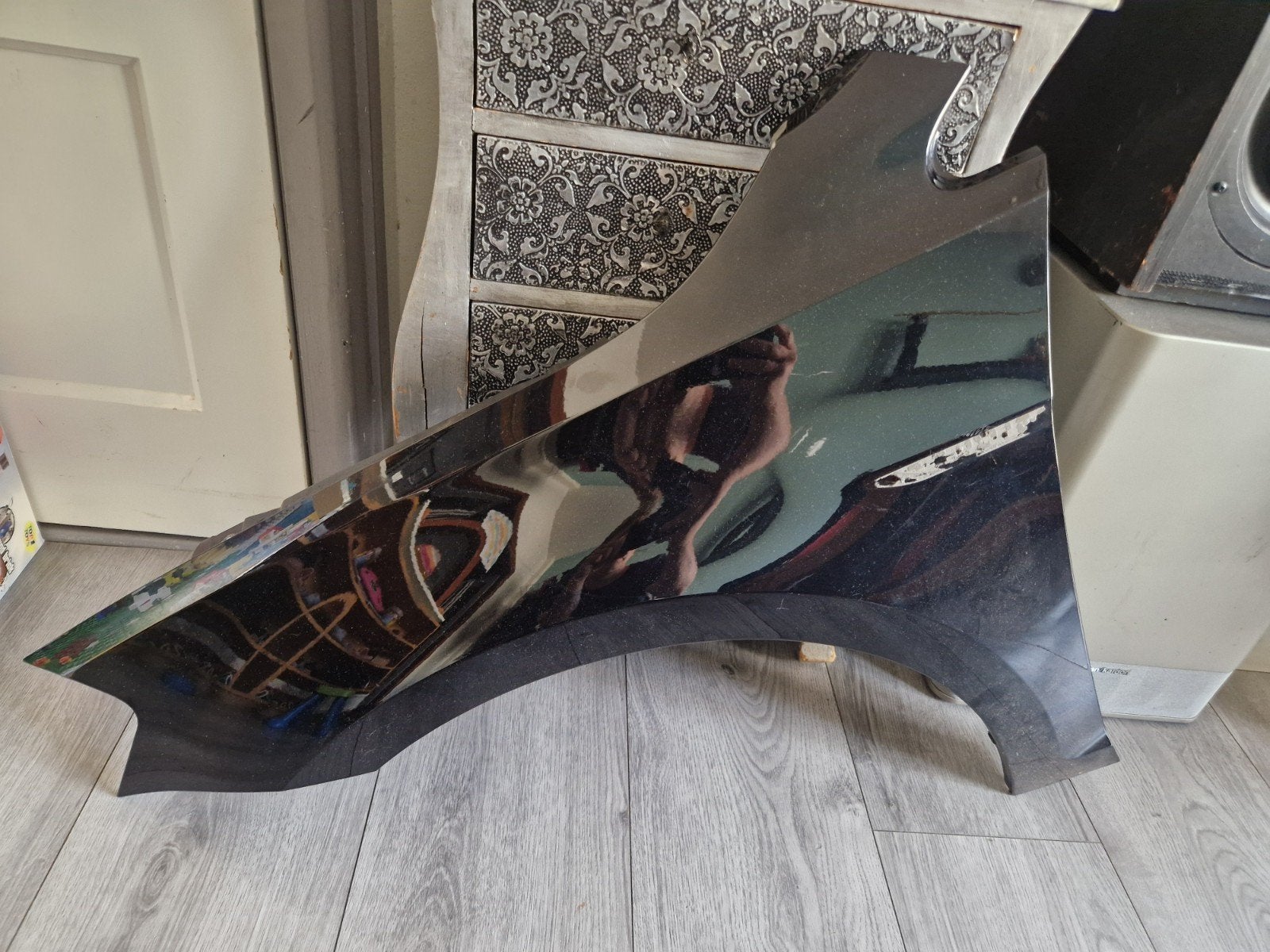 VW Golf 7 / 7.5 OEM Zijscherm Bestuurderskant - Goede Staat, Gebruikt, Volkswagen, Links, Ophalen of Verzenden