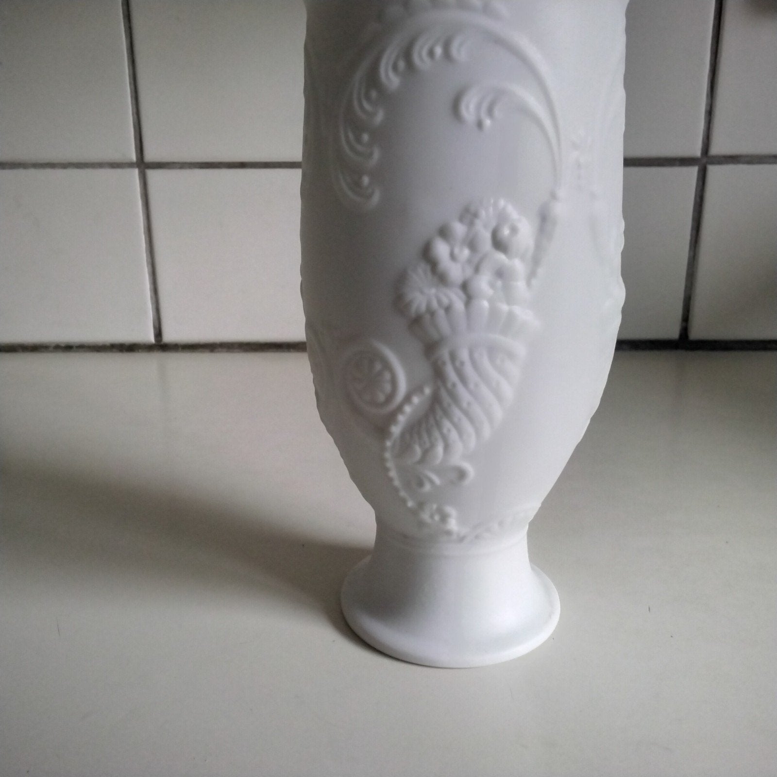 A K Kaiser biscuit vaas "hoorn des overvloeds ", Ophalen of Verzenden
