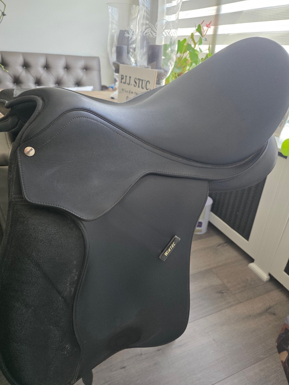 wintec 500 vhz  zadel 17.5 inch, Ophalen, L (17.5 inch), Wijd, Wintec
