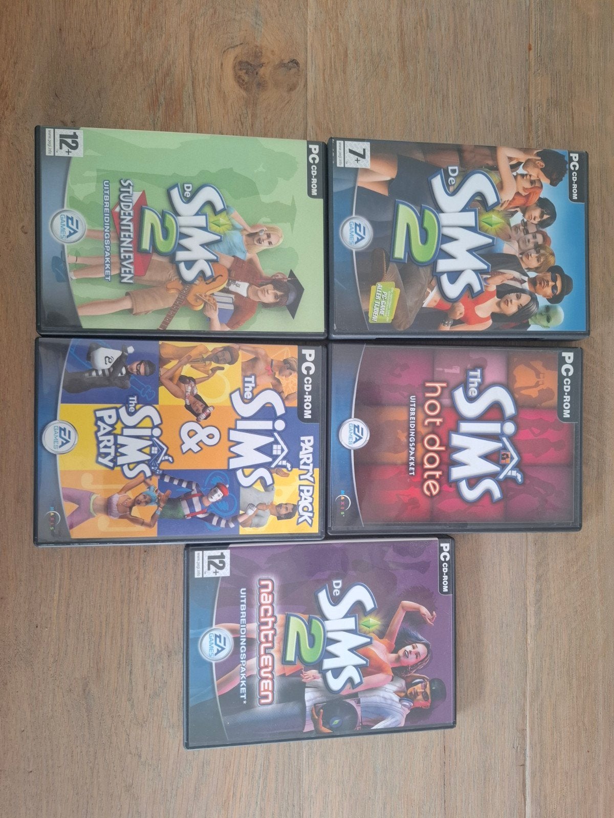 5 originele De Sims PC spellen - geen losse verkoop, 1 speler, Ophalen of Verzenden, Vanaf 12 jaar