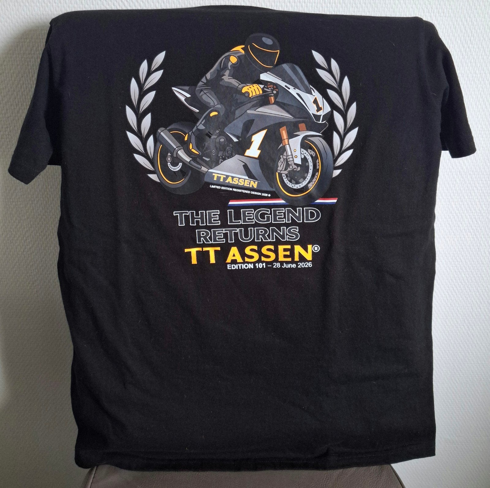 Gamma 101 TT Assen tshirt, Ophalen of Verzenden
