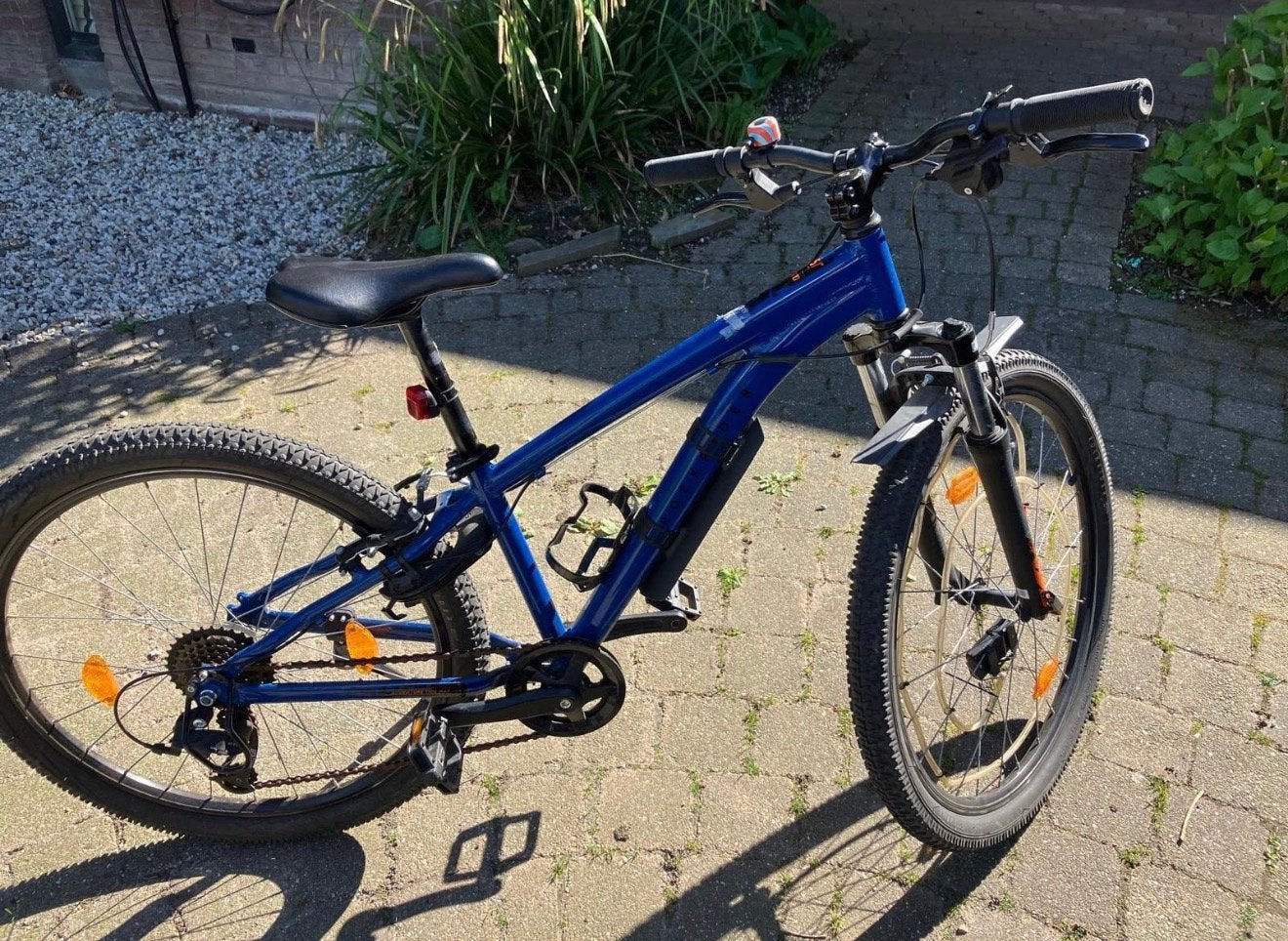 Rockrider st500 26 inch mountainbike incl ringslot, Fietsen en Brommers, Fietsen | Crossfietsen en BMX, Ophalen, Zo goed als nieuw
