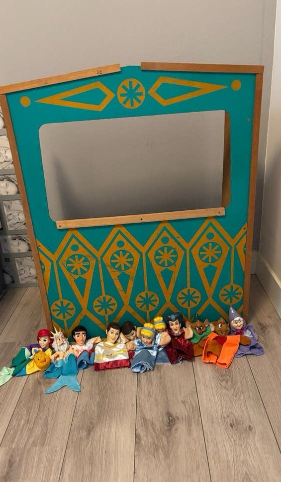Poppenkast met Disney handpoppen, Ophalen, Gebruikt, Overige typen