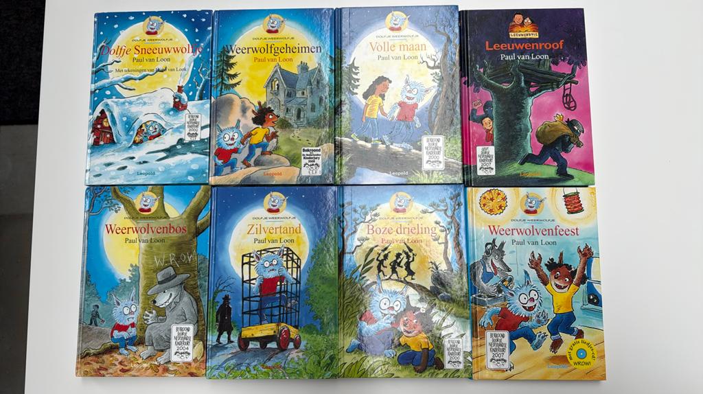 Dolfje Weerwolfje boeken - Paul van Loon (8 boeken), Ophalen of Verzenden, Zo goed als nieuw, Fictie algemeen