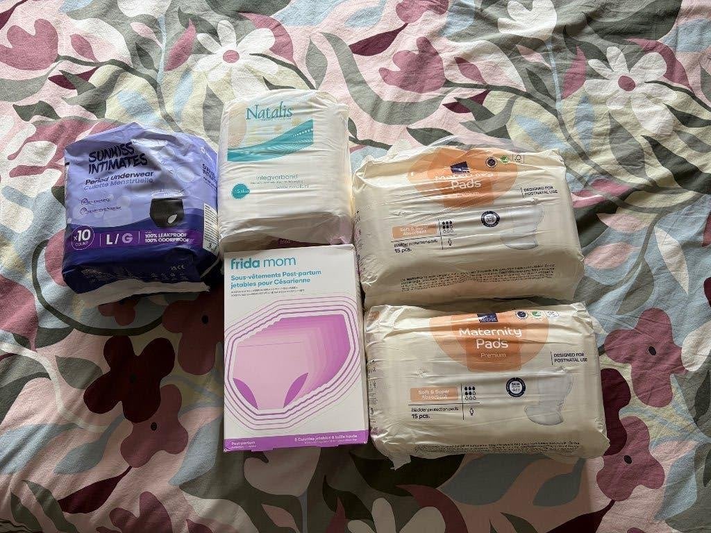 Maternity pads and underwear, Diversen, Ophalen of Verzenden, Zo goed als nieuw