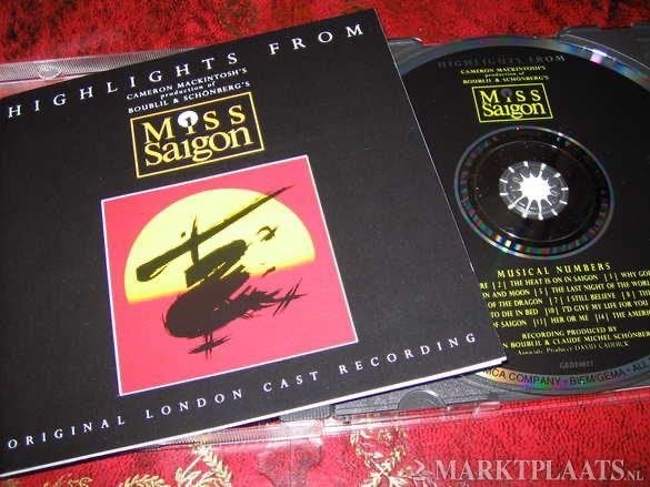 Miss Saigon - Highlights from - London Cast - Musical - , Ophalen of Verzenden, Gebruikt