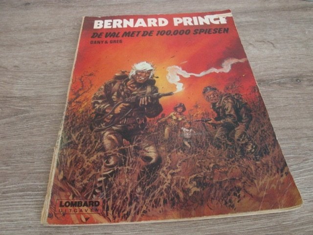 bernard prince-1980, Eén stripboek, Ophalen of Verzenden, Gelezen