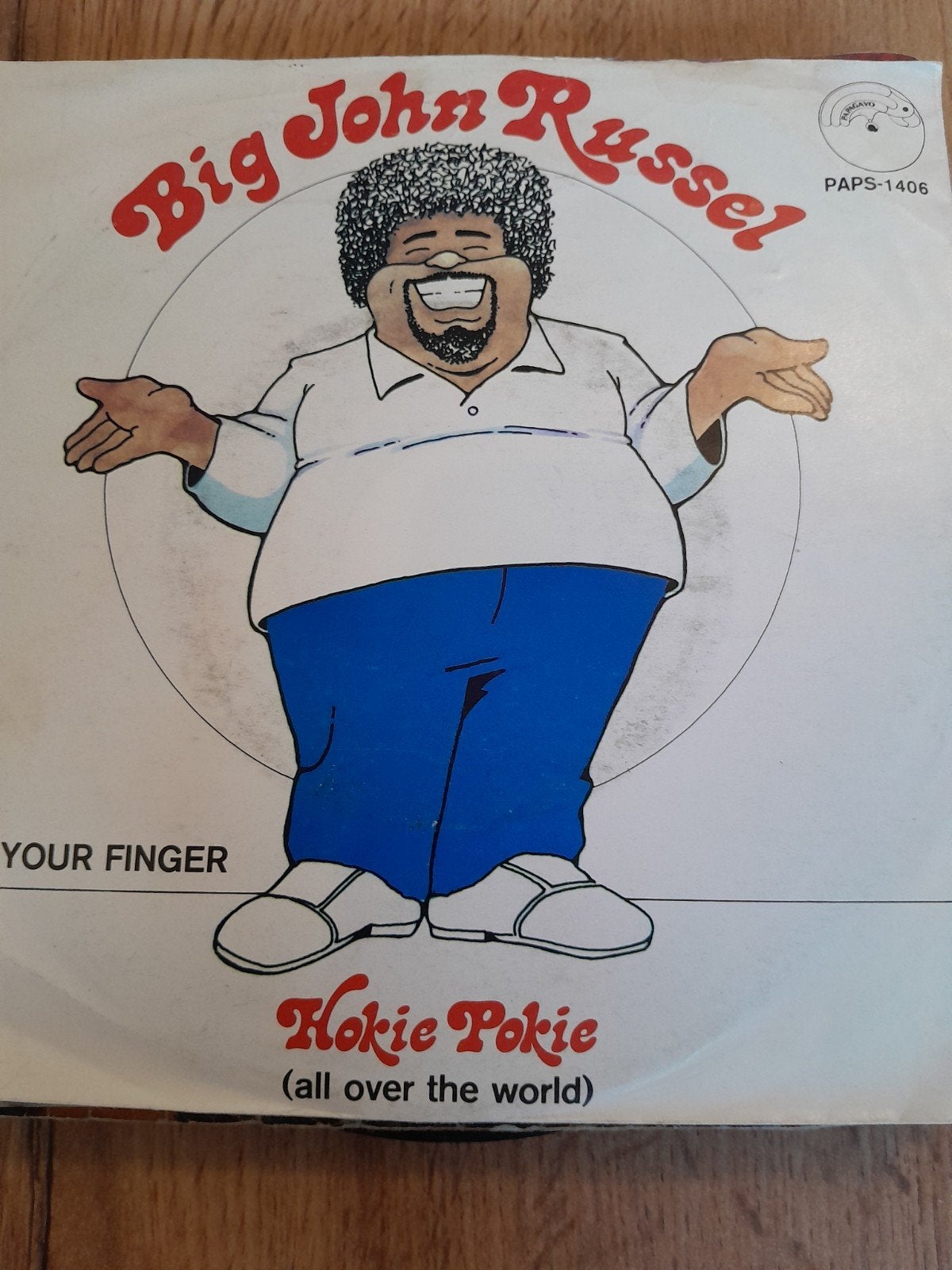 Big john russel 7inch hokie pokie, Ophalen of Verzenden, Zo goed als nieuw, Pop