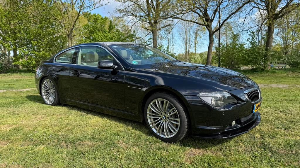 BMW 6-Serie 4.4 CI 645 Coupe AUT 2005 Zwart, Auto's, BMW, Automaat, Achterwielaandrijving, Beige, 1595 kg