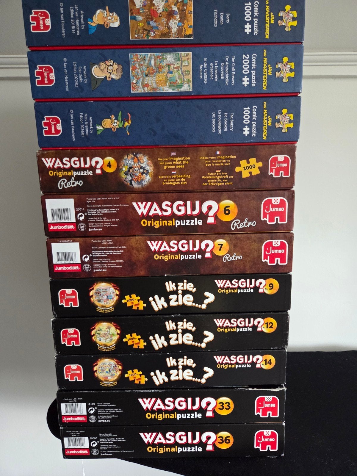 Puzzels, Ophalen of Verzenden, 500 t/m 1500 stukjes, Zo goed als nieuw