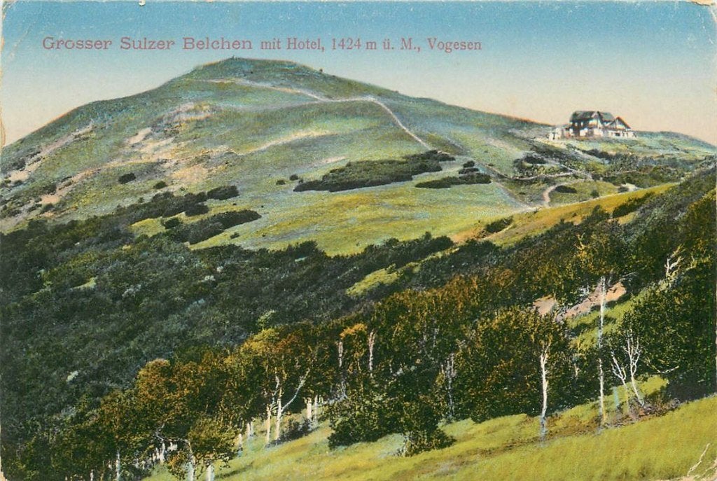 701-494-001 Grosser Sulzer Belchen, Verzenden, Voor 1920, Frankrijk