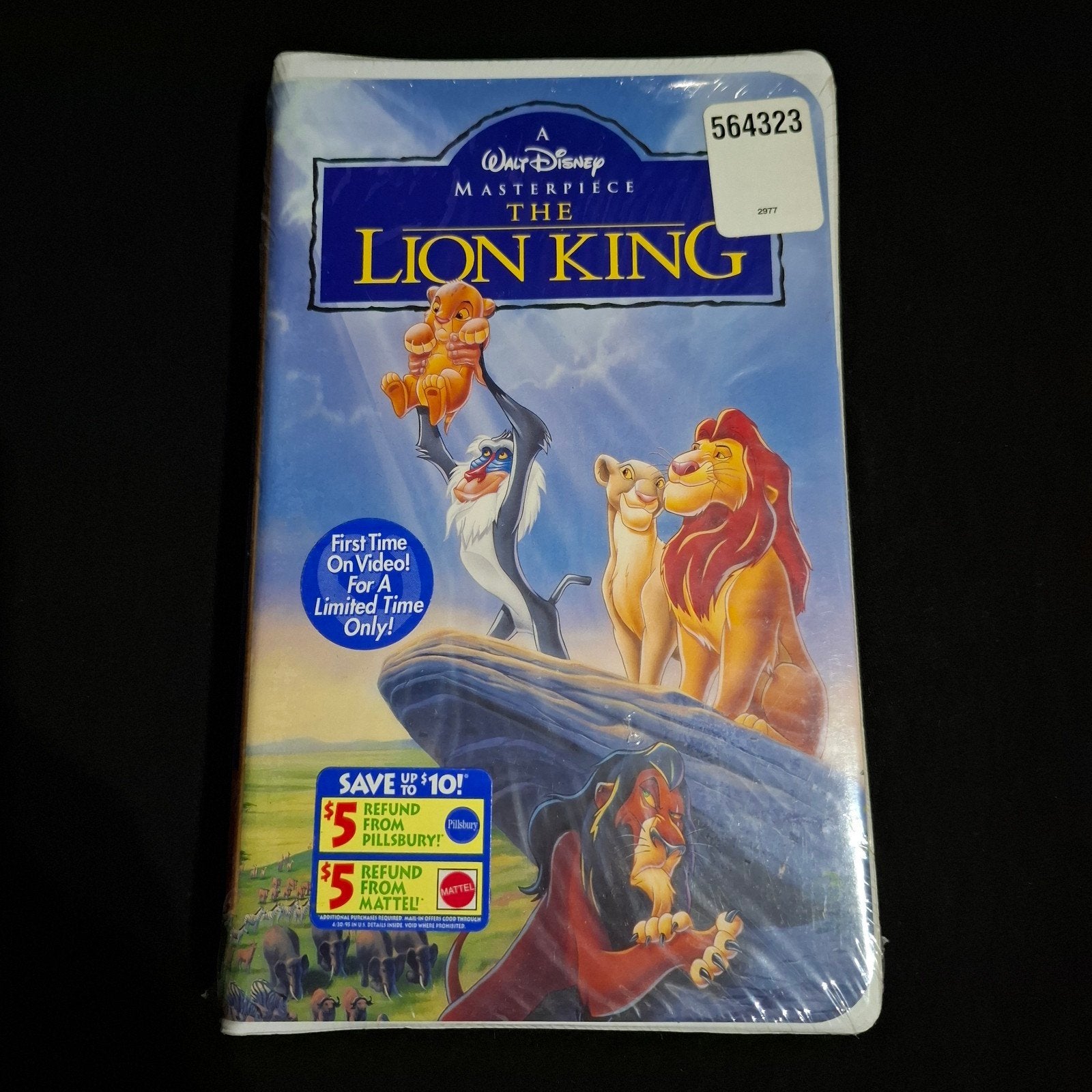 The Lion King (1994) NTSC VHS, Nieuw/Sealed, Cd's en Dvd's, VHS | Kinderen en Jeugd, Tekenfilm, Alle leeftijden, Ophalen of Verzenden