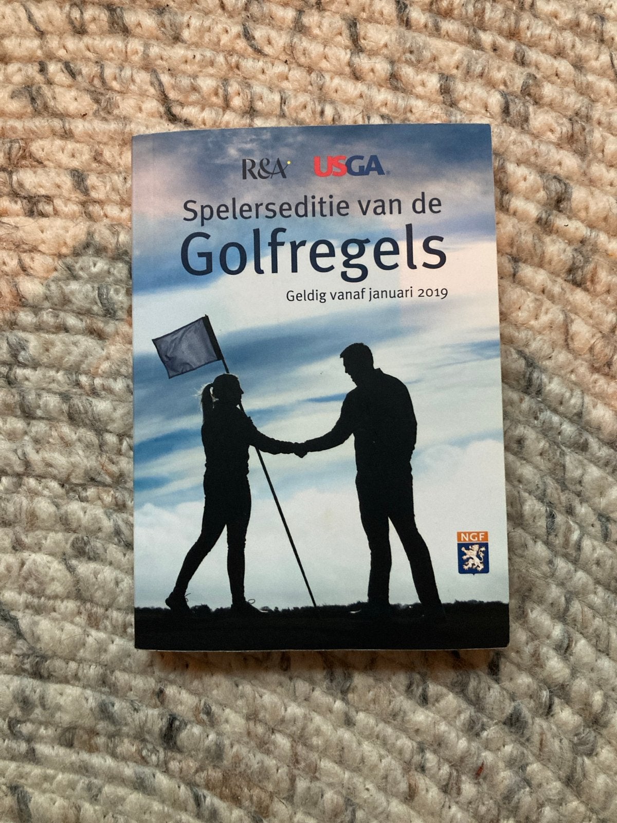 Spelerseditie van de Golfregels - NGF R&A USGA, Ophalen, Zo goed als nieuw, Balsport