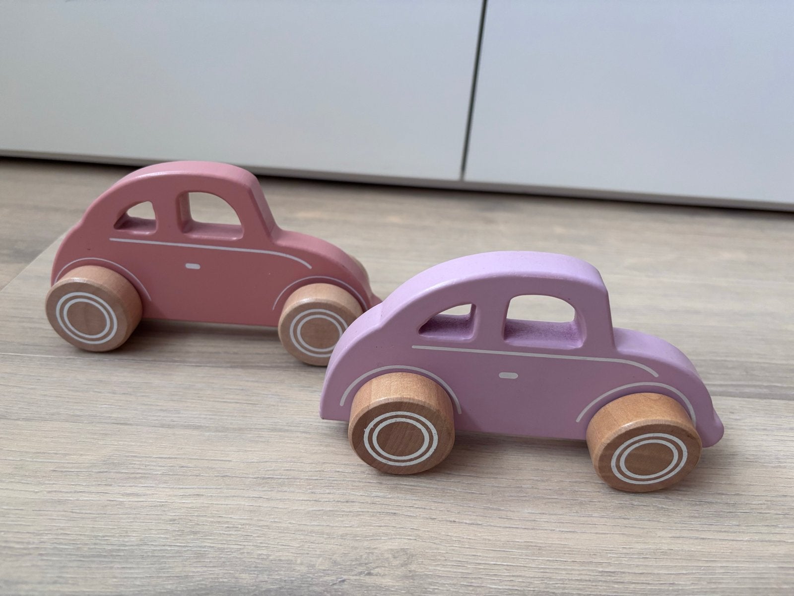 Little Dutch houten auto's - roze en lila (3220 & 2718), Ophalen of Verzenden, Zo goed als nieuw