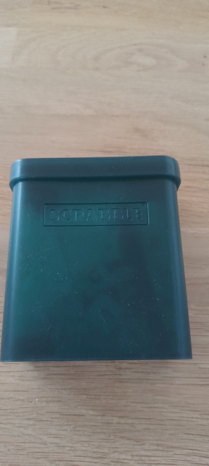 Scrabble Strijd - Compact Reisspel, Mattel, Gebruikt, Ophalen of Verzenden, Een of twee spelers