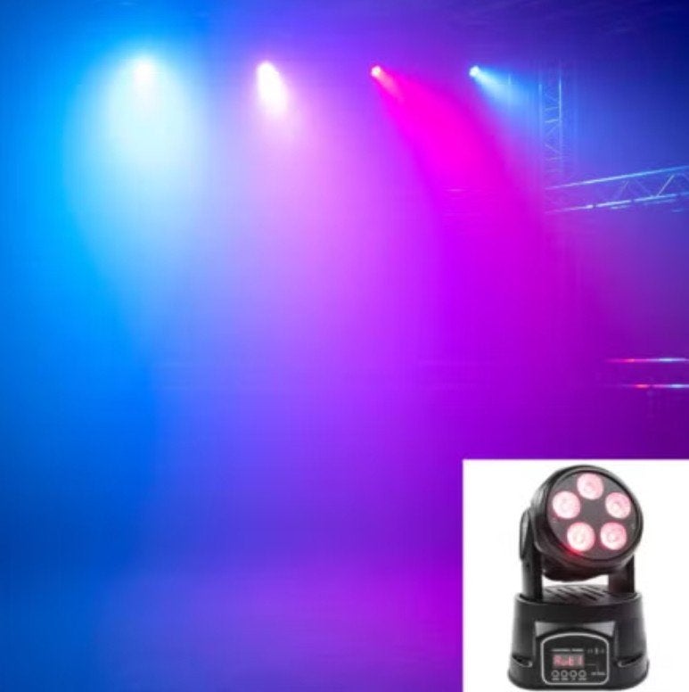 Ayra ERO 506 Moving Head LED rgbwauv (8 stuks), Ophalen of Verzenden, Licht, Geluidgestuurd