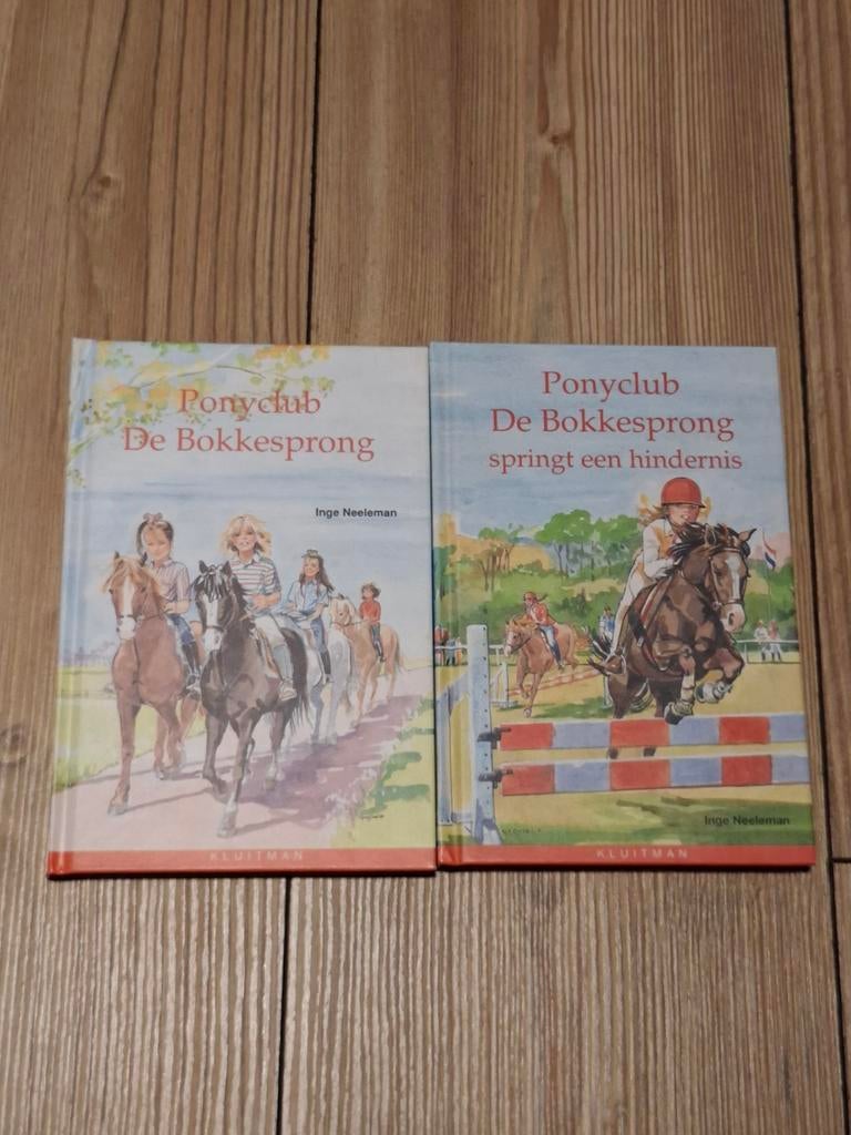 Ponyclub De Bokkesprong boeken - Ingo Neeleman (2 stuks), Boeken, Ophalen of Verzenden, Gelezen, Inge Neeleman, Fictie algemeen