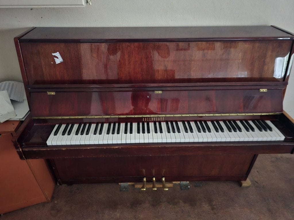 Rosenblatt Piano - Klassiek en Goed Onderhouden, Ophalen, Gebruikt, Bruin, Piano